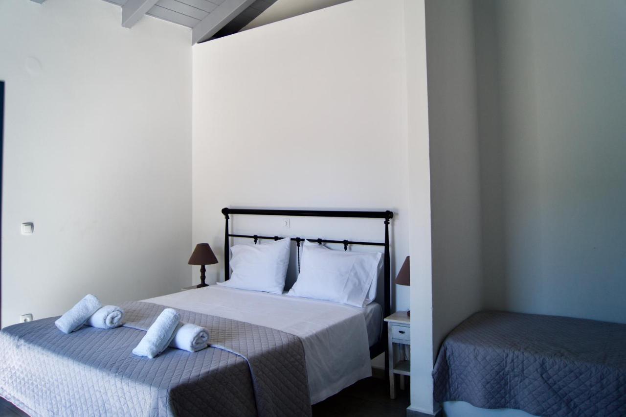 Throisma Studios With Private Pool & Parking Asos Exterior foto